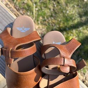 Brown Leather Women's Sandals
